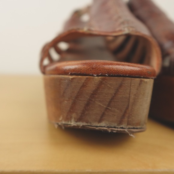 Bed Stu Sandals Fontella Slingback Platform Heels - Picture 12 of 16